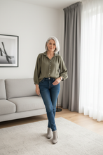 Load image into Gallery viewer, Blair Blouse // Khaki