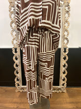 Load image into Gallery viewer, Emma Pant // Chocolate Geo