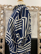 Load image into Gallery viewer, Emma Pant // Navy Geo