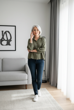 Load image into Gallery viewer, Blair Blouse // Khaki