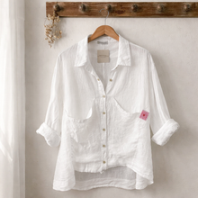 Load image into Gallery viewer, The Crystal Top // Linen