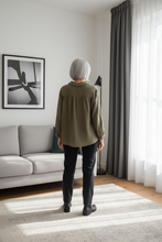 Load image into Gallery viewer, Blair Blouse // Khaki