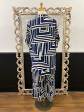 Load image into Gallery viewer, Emma Pant // Navy Geo