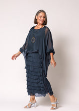 Load image into Gallery viewer, Silk Dress // Charcoal