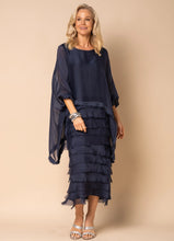 Load image into Gallery viewer, Candy Silk Dress // Navy