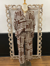 Load image into Gallery viewer, Emma Pant // Chocolate Geo
