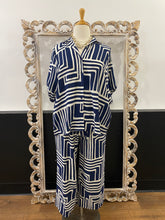 Load image into Gallery viewer, Emma Pant // Navy Geo
