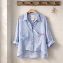 Load image into Gallery viewer, The Crystal Top // Linen
