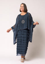 Load image into Gallery viewer, Silk Dress // Charcoal
