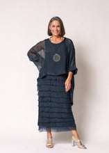 Load image into Gallery viewer, Silk Dress // Charcoal
