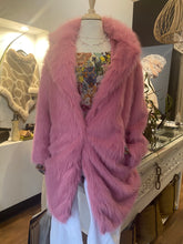 Load image into Gallery viewer, Faux Fur Jacket // Candy Pink
